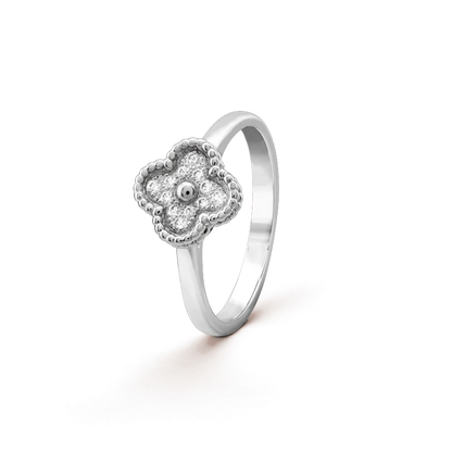 [⭐Hevara Jewelry]CLOVER DIAMOND RING