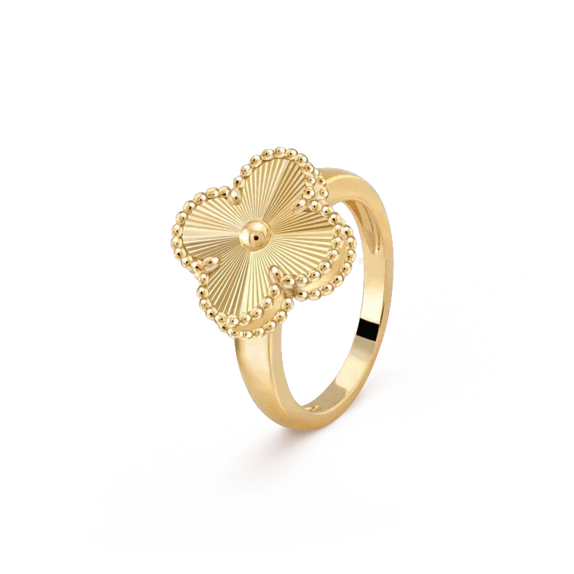[⭐Hevara Jewelry]CLOVER GOLD RING
