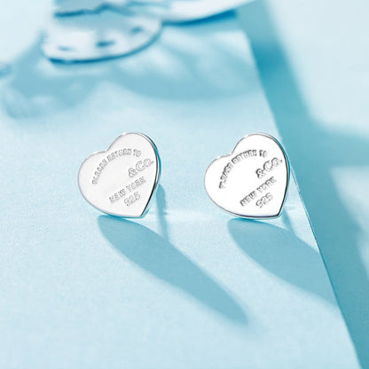 [Hevara Jewelry]RETURN TO TIF LOVE SILVER EARRINGS