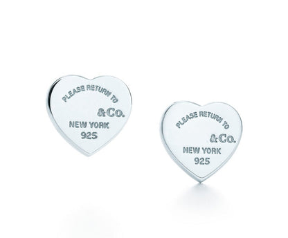 [Hevara Jewelry]RETURN TO TIF LOVE SILVER EARRINGS