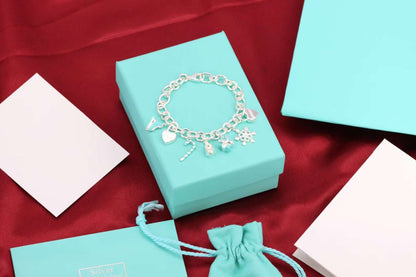 [Hevara Jewelry]CHRISTMAS SILVER BRACELET