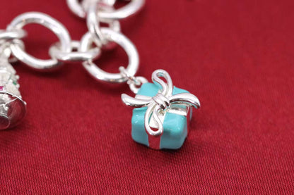 [Hevara Jewelry]CHRISTMAS SILVER BRACELET