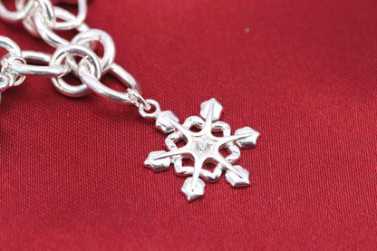 [Hevara Jewelry]CHRISTMAS SILVER BRACELET