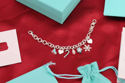 [Hevara Jewelry]CHRISTMAS SILVER BRACELET
