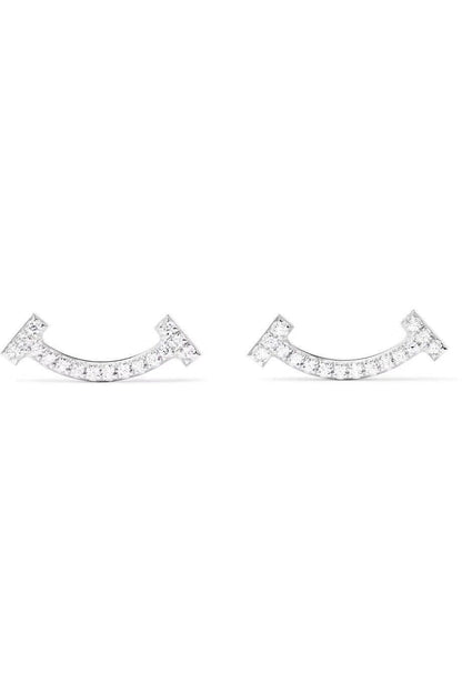 [Hevara Jewelry]SMILE DIAMOND EARRINGS