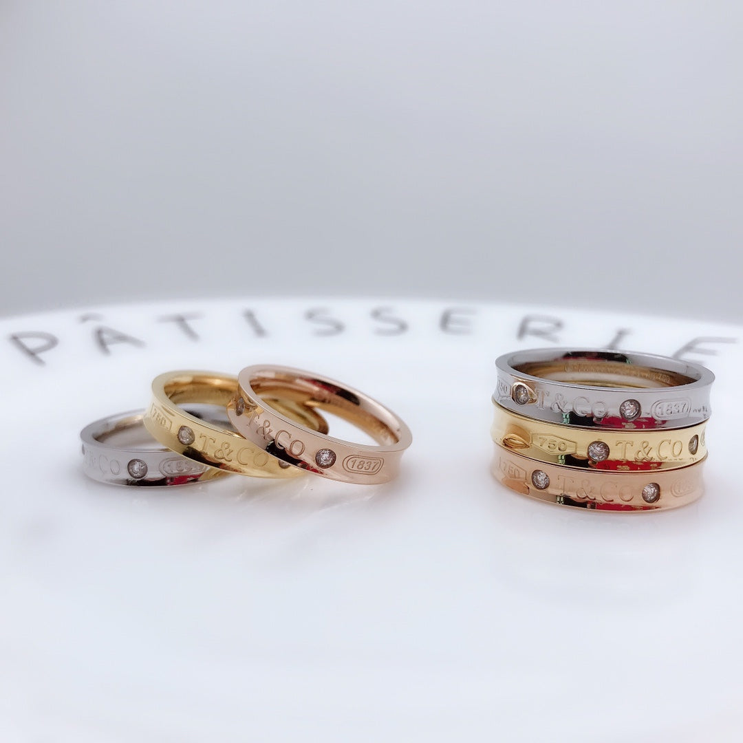 [Hevara Jewelry]DOUBLE DIAMOND RING
