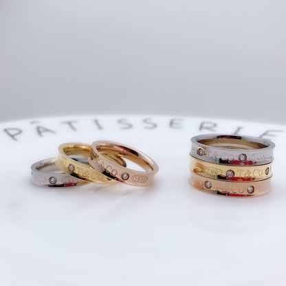 [Hevara Jewelry]DOUBLE DIAMOND RING