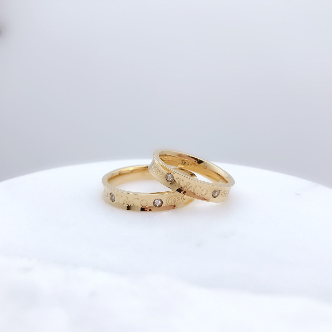 [Hevara Jewelry]DOUBLE DIAMOND RING