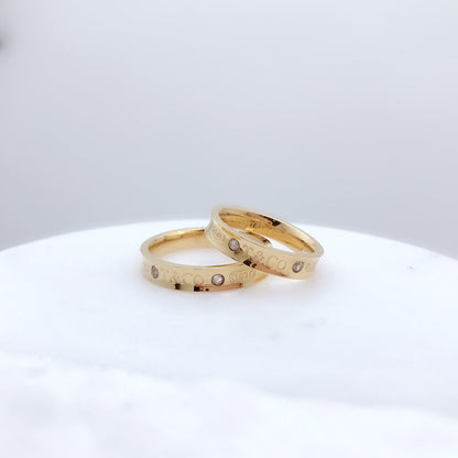 [Hevara Jewelry]DOUBLE DIAMOND RING