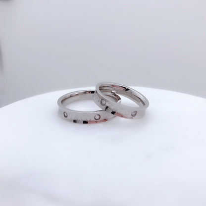 [Hevara Jewelry]DOUBLE DIAMOND RING