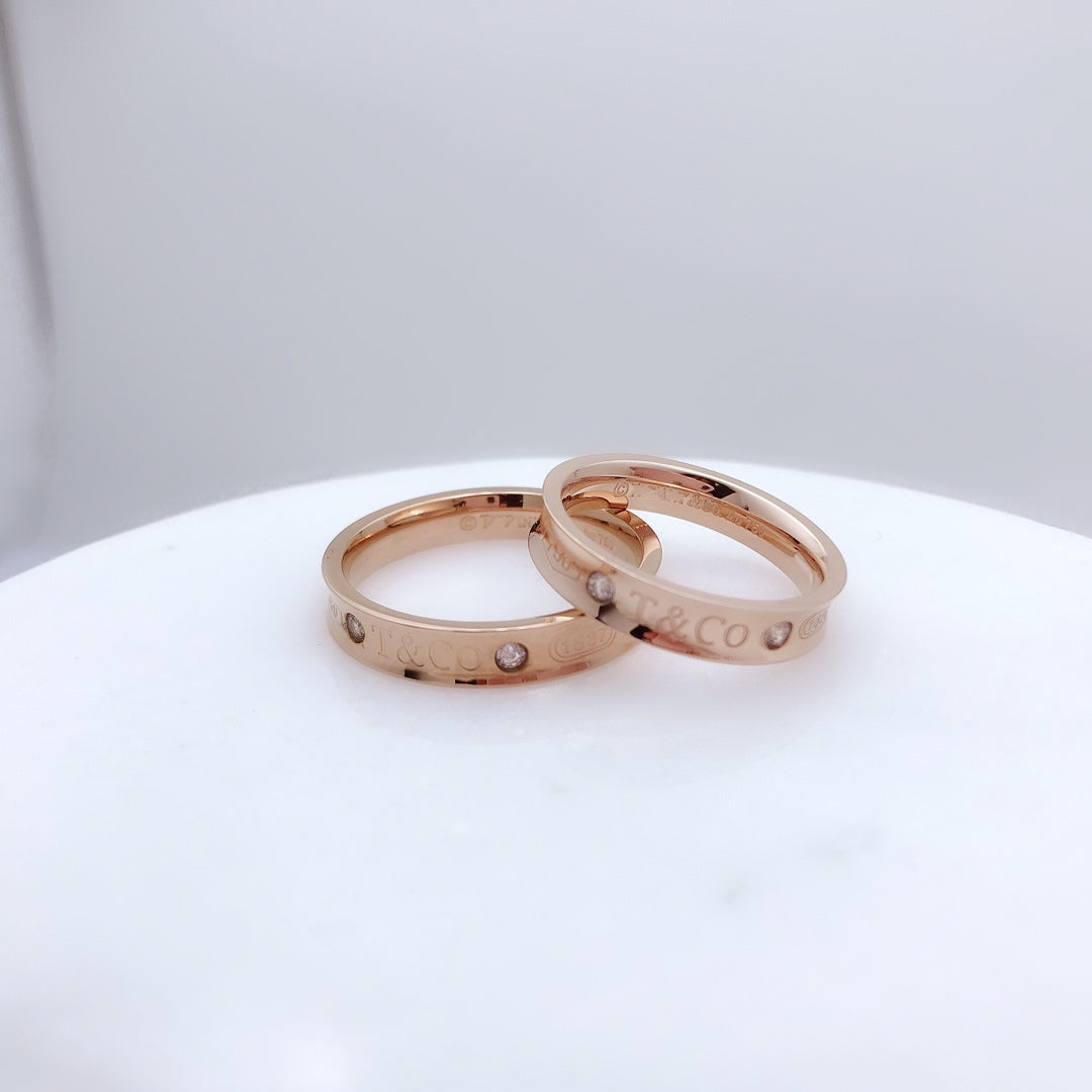[Hevara Jewelry]DOUBLE DIAMOND RING