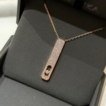[⭐Hevara Jewelry]MY FIRST DIAMOND PAVED NECKLACE
