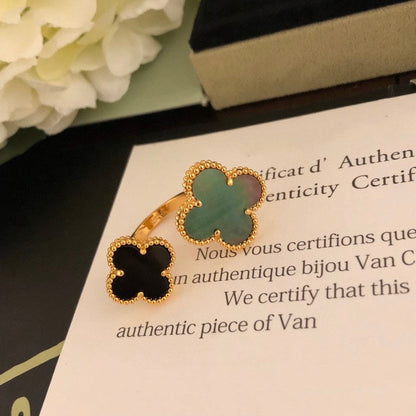 [⭐Hevara Jewelry]CLOVER BETWEEN THE FINGER RING