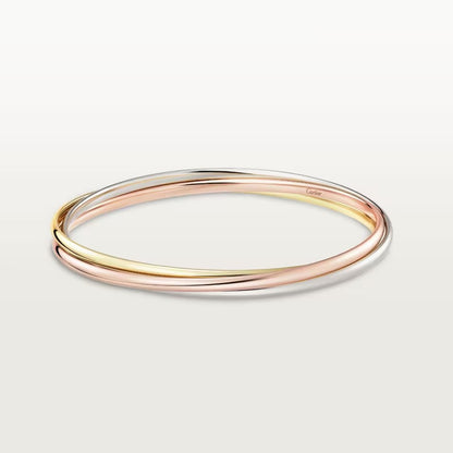 [⭐Hevara Jewelry]TRINITY 2.8MM SMALL BRACELET