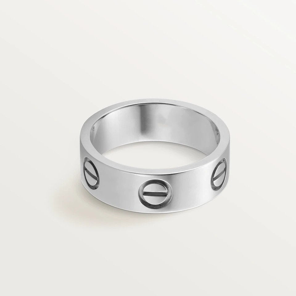[⭐Hevara Jewelry]LOVE RING 5.5MM NO DIAMOND