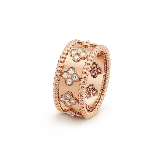 [⭐Hevara Jewelry]CLOVER KALEIDOSCOPE RING 10MM